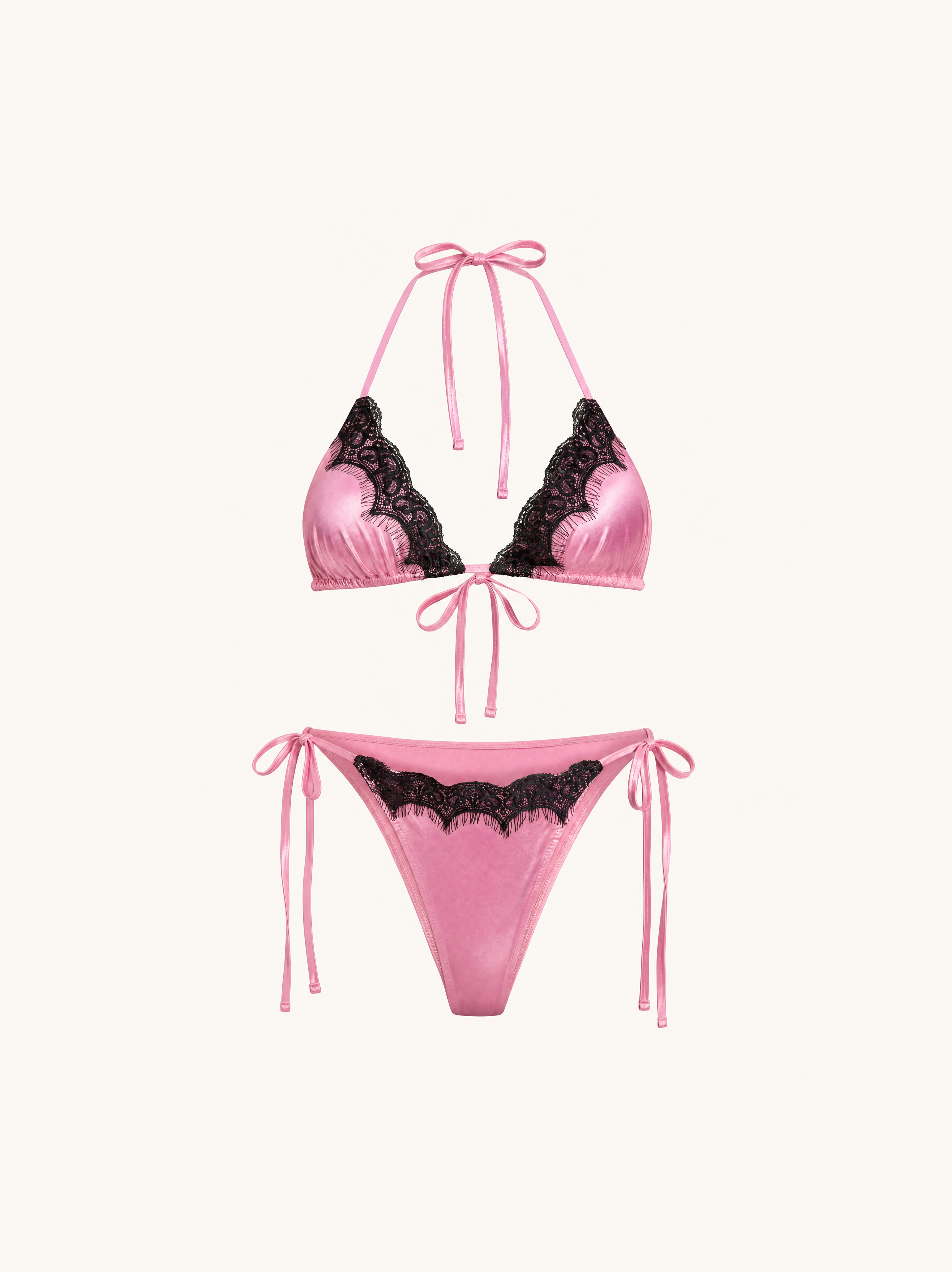 Lace Trim Bikini