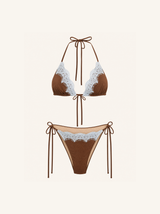 Lace Trim Bikini